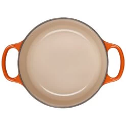 Le Creuset 2 Qt. Round Signature Cast Iron Dutch Oven With Stainless Steel Knob | Flame Orange 8 Le Creuset 2 Qt. Round Signature Cast Iron Dutch Oven With Stainless Steel Knob | Flame Orange -Cooking Master 182ss d