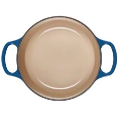 Le Creuset 2 Qt. Round Signature Cast Iron Dutch Oven With Stainless Steel Knob | Marseille Blue 9 Le Creuset 2 Qt. Round Signature Cast Iron Dutch Oven With Stainless Steel Knob | Marseille Blue -Cooking Master 1859ss d