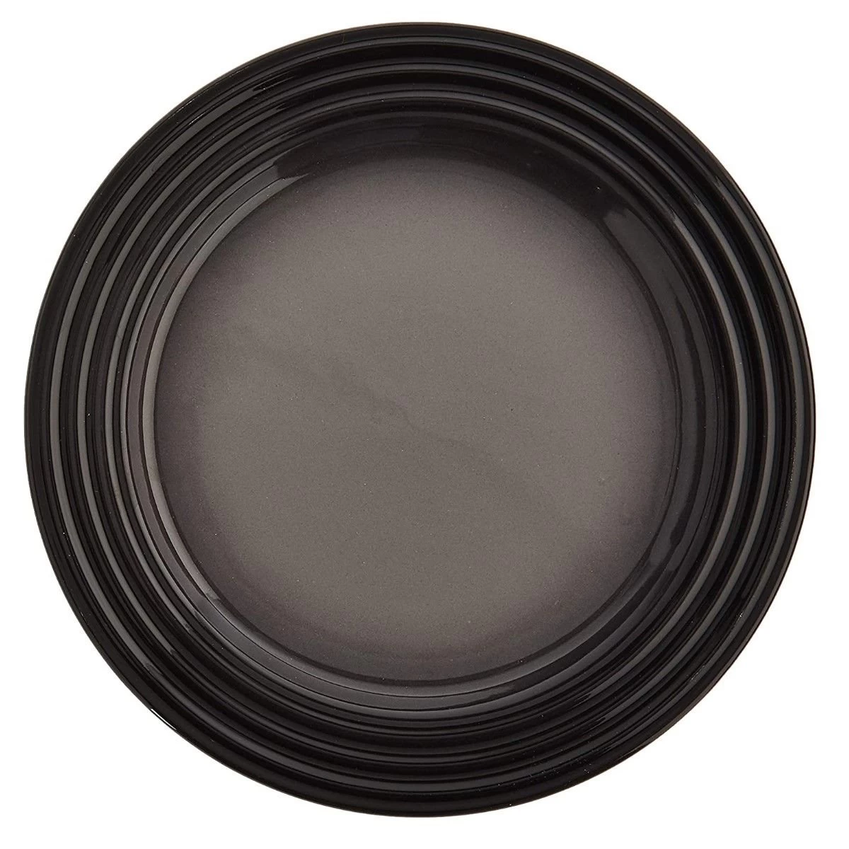 Le Creuset 8.5" Salad Plates - Set Of 4 | Oyster Grey 2 Le Creuset 8.5" Salad Plates - Set Of 4 | Oyster Grey - Image 2