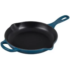 Le Creuset 10.25" Signature Enameled Cast Iron Skillet | Deep Teal