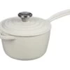 Le Creuset 1.75 Qt. Signature Enameled Cast Iron Saucepan With Stainless Steel Knob | White