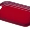 Le Creuset 16.25" Stoneware Serving Platter | Cerise/Cherry Red
