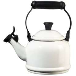 Le Creuset 1.25 Qt. Demi Kettle Tea Pot | White