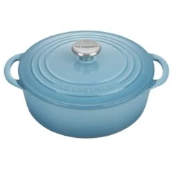 Le Creuset 2.75 Qt. Shallow Round Dutch Oven | Caribbean