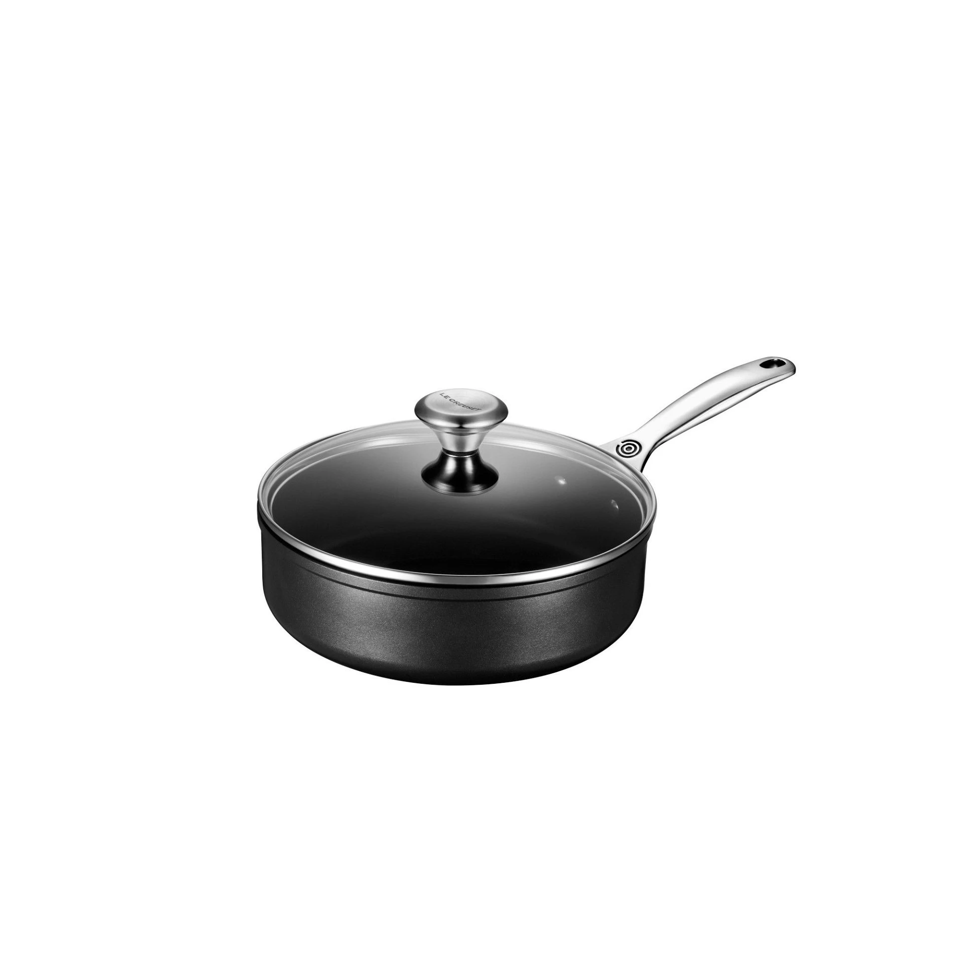 Le Creuset 3.5 Qt. Sauté Pan With Glass Lid | Toughened Nonstick Pro 1 Le Creuset 3.5 Qt. Sauté Pan With Glass Lid | Toughened Nonstick Pro
